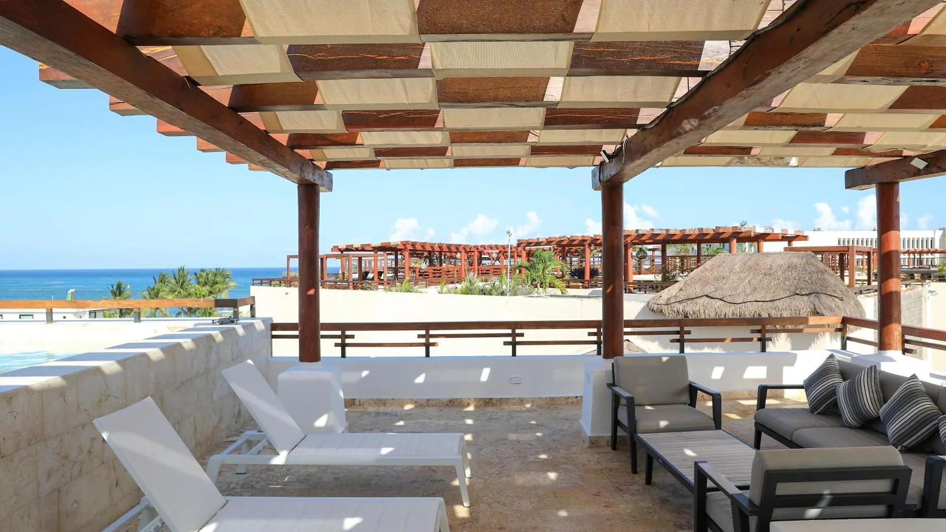 Atc18 2Bed Ocean View Penthouse With Jacuzzi And Private Pool Apartman Playa del Carmen